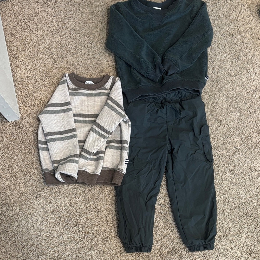 Splendid boys set (2T) - pants, sweater and long sleeve